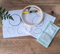 Image 2 of Mini Slow Stitch Kit - Flowers 