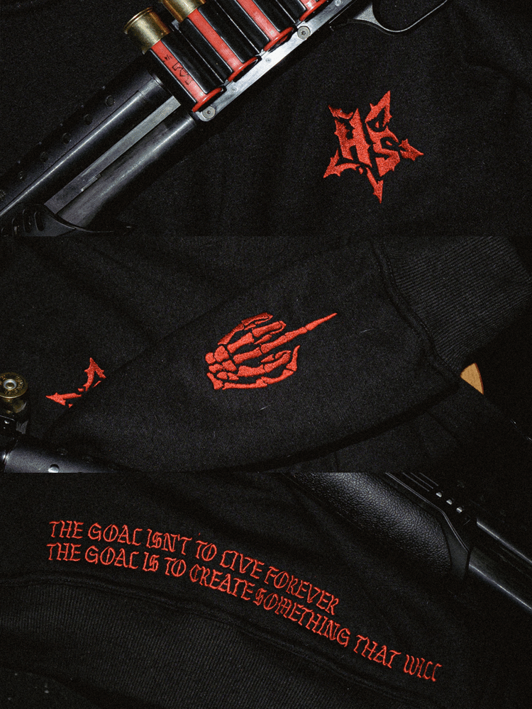 Image of Hellsent OG Embroidered Hoodie