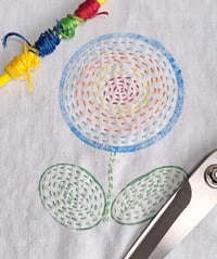 Image 5 of Mini Slow Stitch Kit - Flowers 