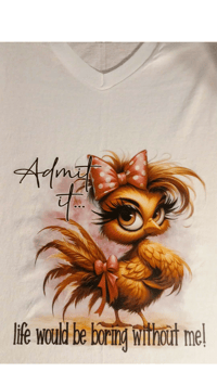 Woman's L Crew Neck T Shirt 