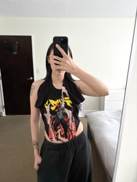 Image 6 of TERROR VISION - Upcycled DEVILMAN cut-out bodysuit 