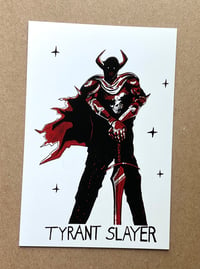Tyrant Slayer postcard 