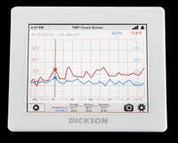 Image 1 of DICKSON TWP Touchscreen Temperature and Humidity Data Logger