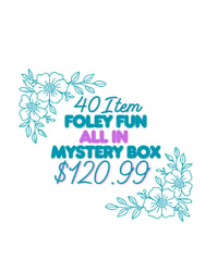 40 Item Foley Fun ALL IN Mystery Box