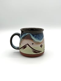 Image 1 of Carved Yucca and Hot Air Balloon Mug 2