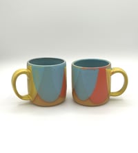 Image 2 of Multi-Color Scalloped Mug - 1