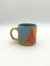 Image 4 of Multi-Color Scalloped Mug - 1