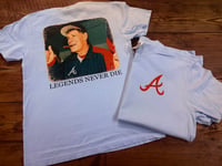 Legends Never Die Bobby Cox Comfort Color Tee