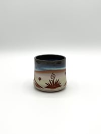 Image 4 of Yucca and Hot Air Balloon Carved Tea Cup
