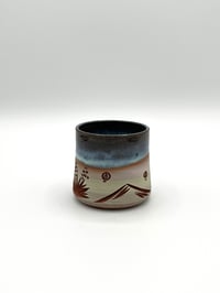 Image 5 of Yucca and Hot Air Balloon Carved Tea Cup