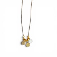 Image 2 of Collier TRIO Blanc 
