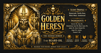 Image 2 of Golden Heresy (Molten vanilla, honeyed wood, holy musk heat)