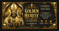 Image 3 of Golden Heresy (Molten vanilla, honeyed wood, holy musk heat)