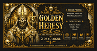 Image 4 of Golden Heresy (Molten vanilla, honeyed wood, holy musk heat)