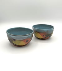 Image 1 of Hot Air Balloon Bowl in Red Clay