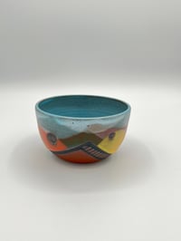 Image 5 of Hot Air Balloon Bowl in Red Clay