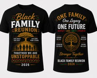 Image 6 of Family Reunion Shirts – Custom Matching Tees for Your Special Gathering