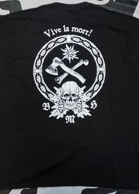 Image 3 of B.M.H "10 anniversary / Vive La Mort" T-SHIRT / XXL 