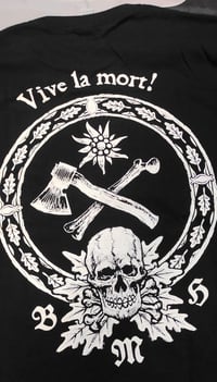 Image 4 of B.M.H "10 anniversary / Vive La Mort" T-SHIRT / XXL 