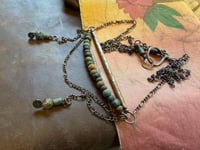 Image 2 of Czech copper necklace n167