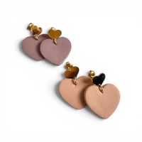 Image 1 of Boucles SIXTINE Nude / Rose antique
