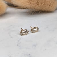 Image 2 of Icy Hex Studs
