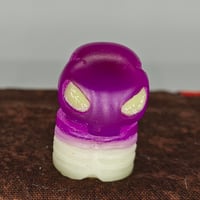 Image 1 of Gus skelly- white/clear purp