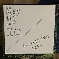 Image 2 of MEN WITH NO I.Q.'s - Sexsational Teen LP