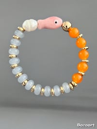 Image 1 of Beaded Fish Bracelet 
