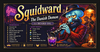 Image 2 of Squidward (Grape soda fizz drifting through cool ocean jazz air)