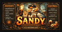 Image 3 of Sandy Cheeks (Sweet fizz, toasted grit, Texas brains in a bottle)