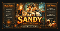 Image 5 of Sandy Cheeks (Sweet fizz, toasted grit, Texas brains in a bottle)
