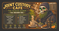 Image 3 of Joint Custody Cafe (Cannabis, Sweet Orange, Coffee, Dark Chocolate, Patchouli, Cedarwood & Vetiver)