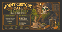 Image 5 of Joint Custody Cafe (Cannabis, Sweet Orange, Coffee, Dark Chocolate, Patchouli, Cedarwood & Vetiver)