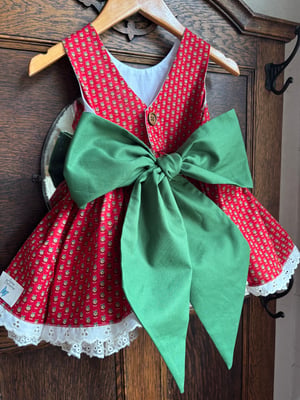 Image of Red Floral Dess