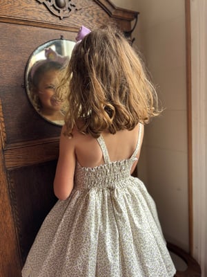 Image of Purple Floral Sundress