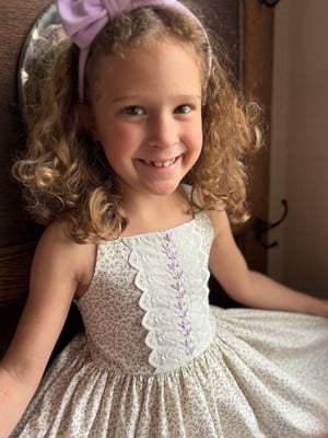 Image of Purple Floral Sundress