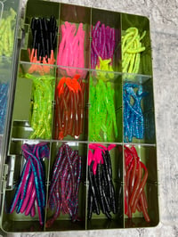 Image 3 of 4” rubber worms 