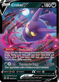 Crobat V - SWSH110 - SWSH: Sword & Shield Promo Cards - Near Mint