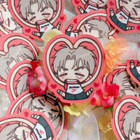 Kihoon Heart Glitter Stickers