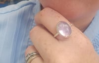Image 8 of Ready to ship! Lavender Amethyst & Sterling Silver Ring 