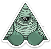"Illumitiddies" Sticker
