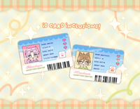 Image 2 of GMND 10cm Squeaky Plush Doll Set