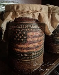Image 1 of 15oz 250th USA Can Candles 