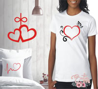 Image 6 of Heart-Love Design SVG Files, Cricut, Silhouette Studio, Digital Cut Files