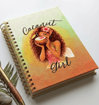 Coconuts & Hibiscus Notebook