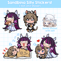 [PRE-ORDER] Sandbina Silly Stickers