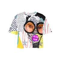 Image 1 of BIRTHDAY CROP TSHIRT