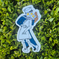 The Kiss Clear Vinyl Sticker