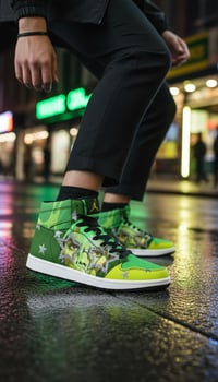 Image 2 of THE WIZ GEMINI LIMITED EDITION WOMENS HIGH TOP + FREE FANNY PACK